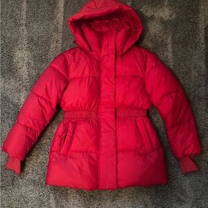 GAP Cherry Red Water-Resistant Jacket